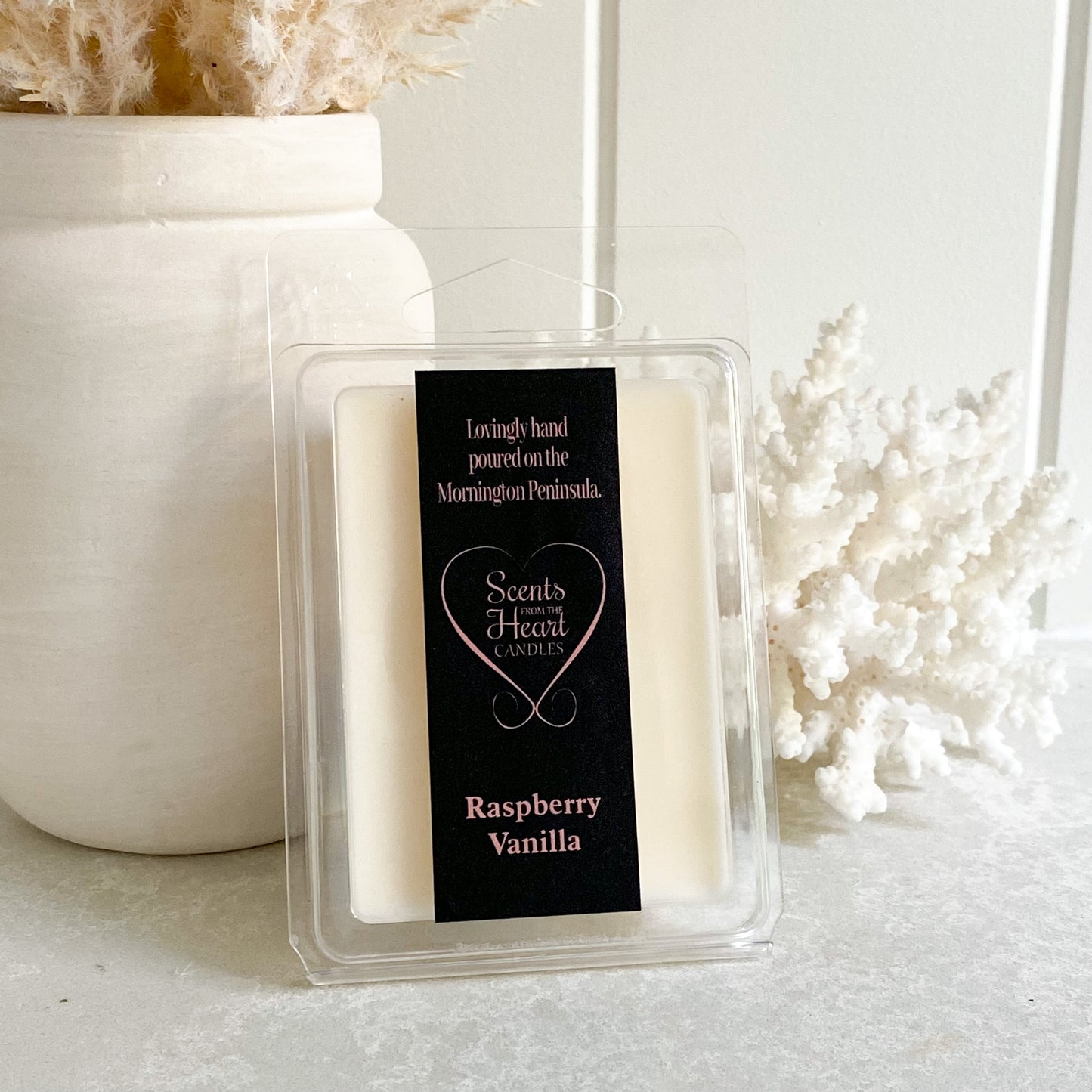 Raspberry Vanilla Melts 90g