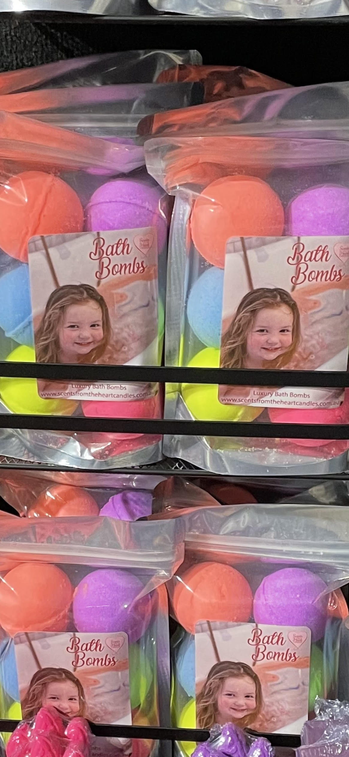 Mixed fruit scented Bath Balls