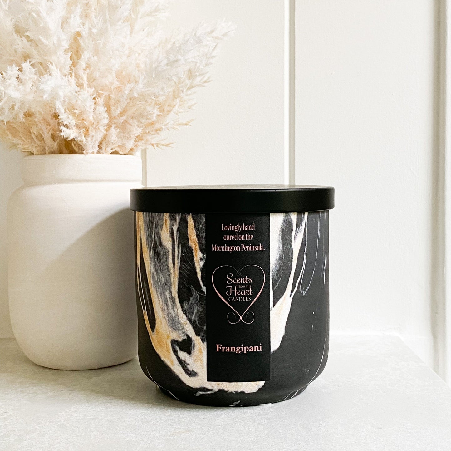 Sandalwood Lime Large Marble Candle 450g