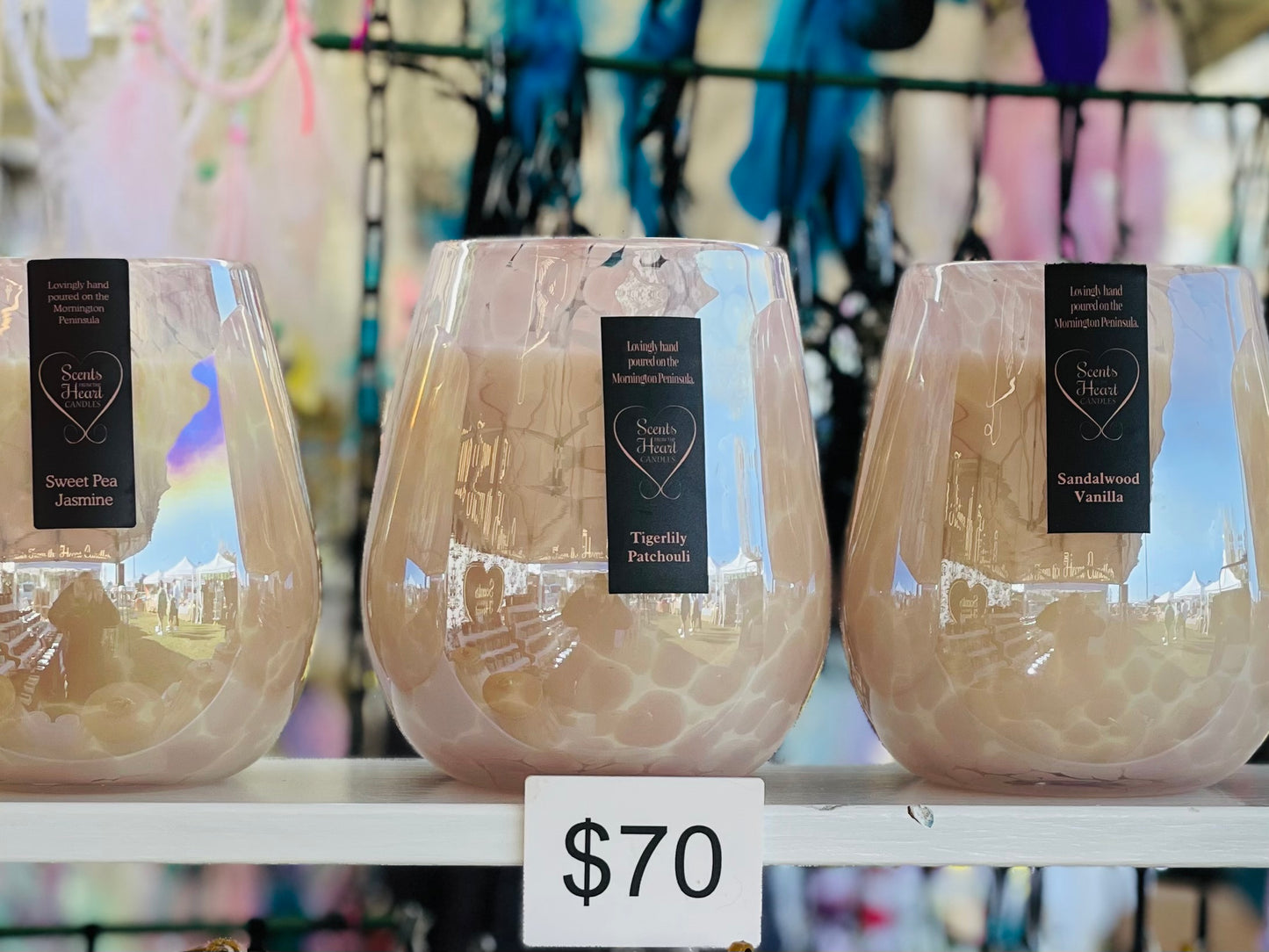 Pink Glamour Massive 1.3kg Candle Limited Edition