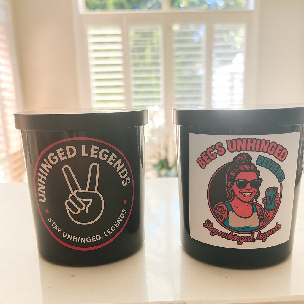 Bec's Unhinged Candle Range